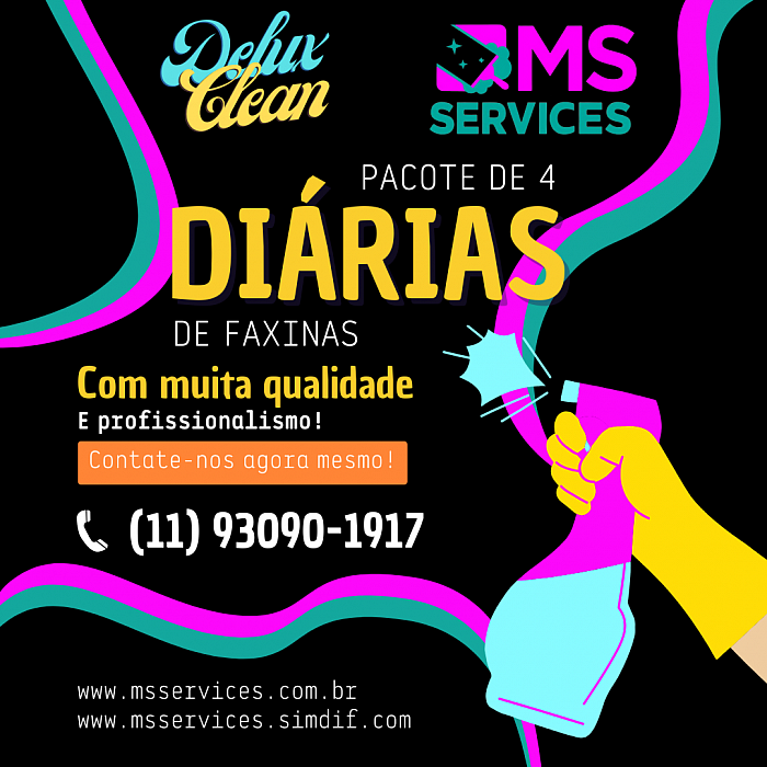 4 Diárias DELUX CLEAN